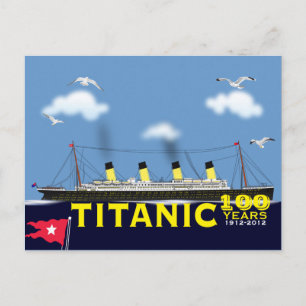 Postkort för Titanic Tragedy-årsdagen Vykort