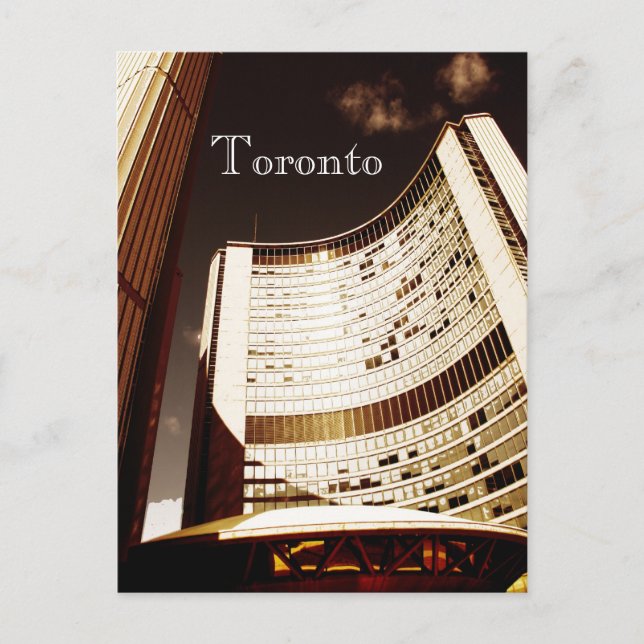 Postkort för Toronto City Vykort (Framsida)