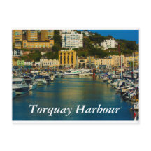 Postkort för Torquay Harbour