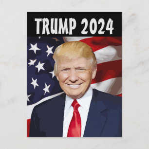 POSTKORT FÖR TRUMP 2024 VYKORT