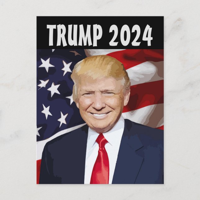 POSTKORT FÖR TRUMP 2024 VYKORT (Framsida)