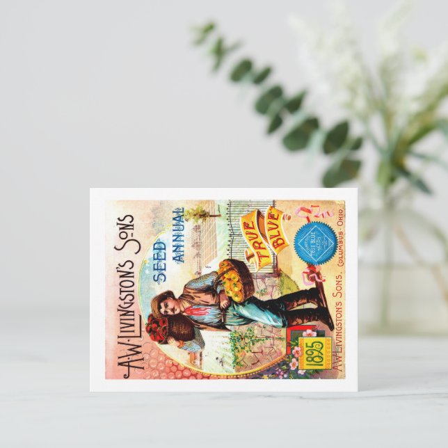 Postkort för utsädespaket. vykort (Stående Fram)