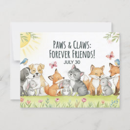 Postkort för Vänskap i internationell Vykort