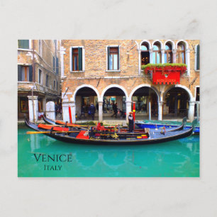 Postkort för venetian Gondoliers Vykort