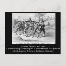 Postkort för veterandagen