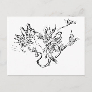 Postkort för vintage av övergångsregler vykort