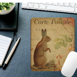 Postkort för vintage Reproduction it Rabbit Musmatta