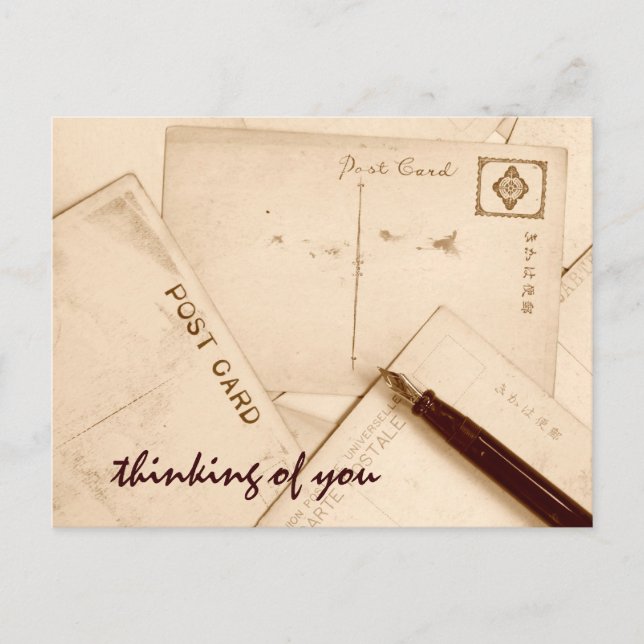 Postkort för vintage vykort (Framsida)