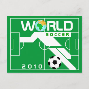 Postkort för vm 2010 Fält Vykort