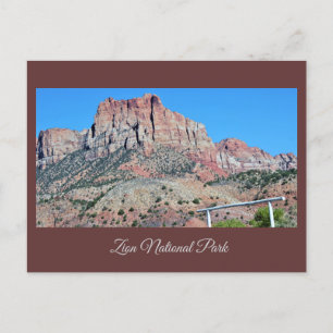 Postkort för Zion National Park Helg Vykort