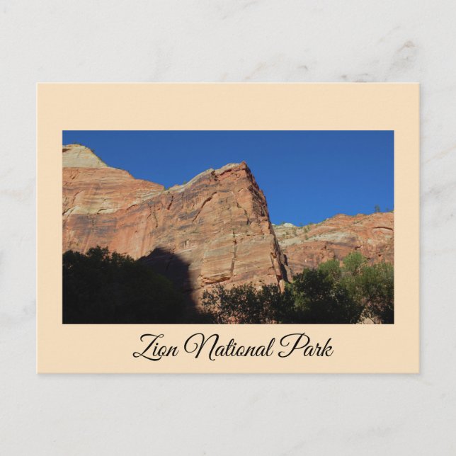 Postkort för Zion National Park Helg Vykort (Framsida)
