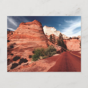Postkort för Zion National Park Utah - Anpassat Vykort