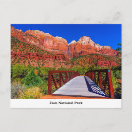 Postkort för Zion National Park Vykort
