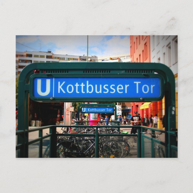 Postkort från Berlin: Kottbusser Tor Vykort (Framsida)
