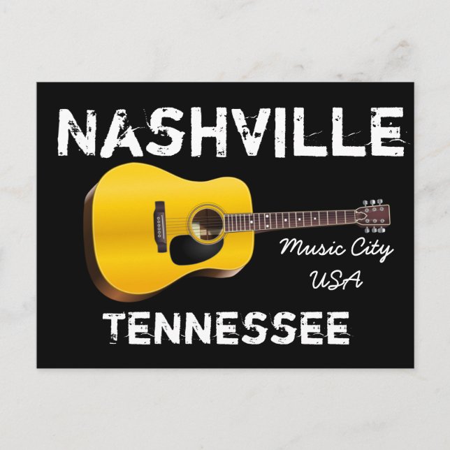 Postkort från Nashville souvenir Vykort (Framsida)