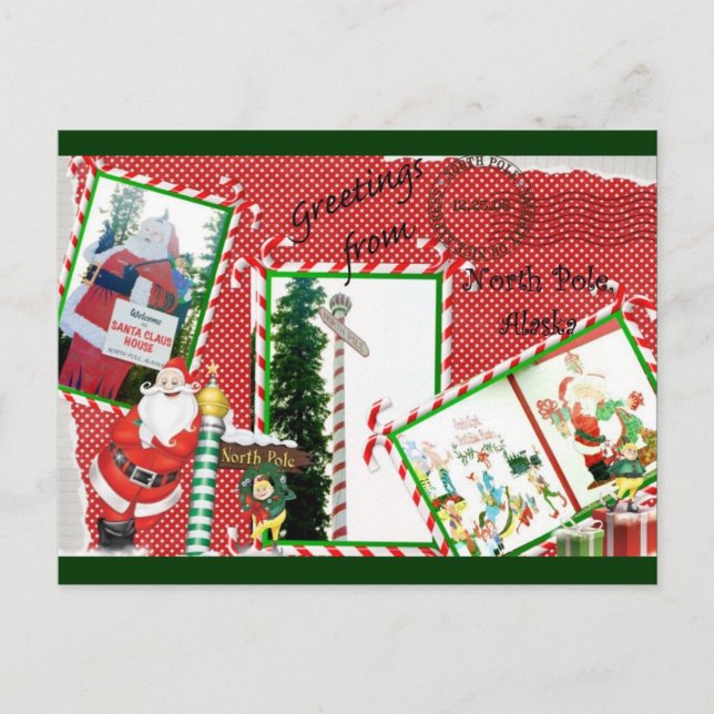 Postkort från Nordpolen Vykort (Framsida)