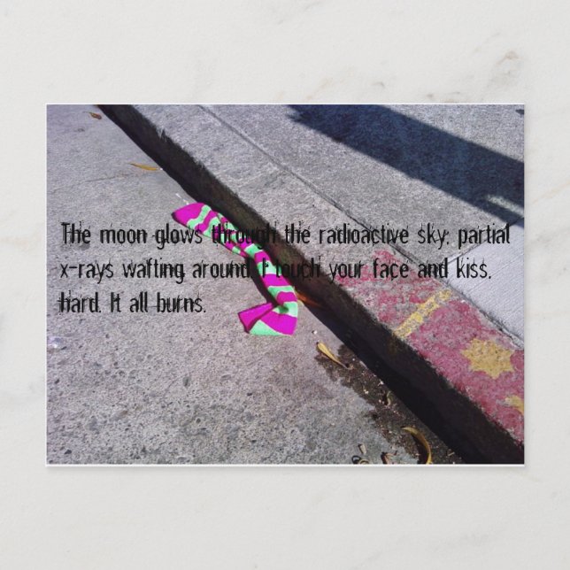 Postkort från Post-Apocalypse #3 X-Rays Vykort (Framsida)