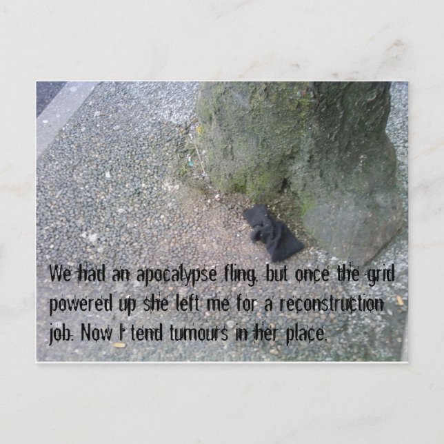 Postkort från Post-Apocalypse #4 Kärlek Vykort (Framsida)