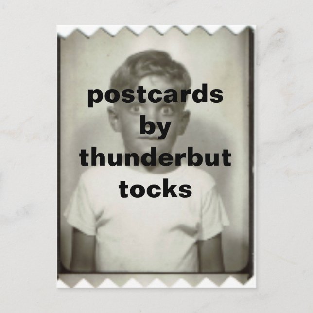 Postkort från Thunderbuttocks Vykort (Framsida)