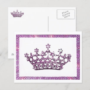Postkort från Tiara och Gems Vykort
