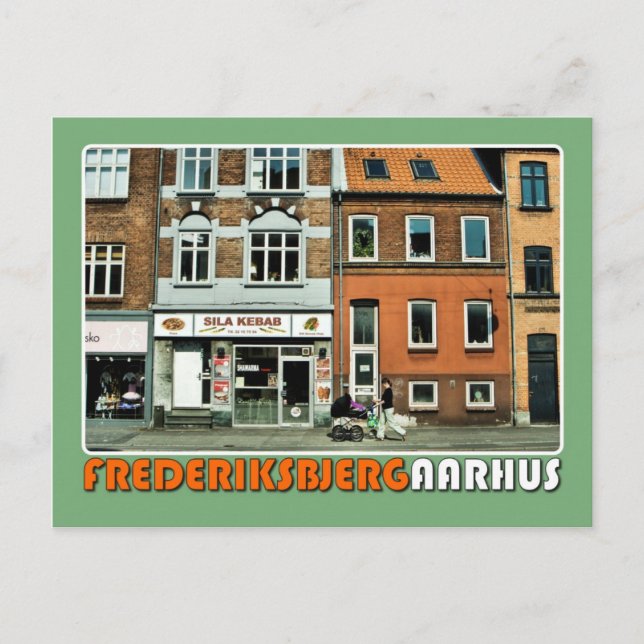 Postkort - Frederiks Allé Vykort (Framsida)