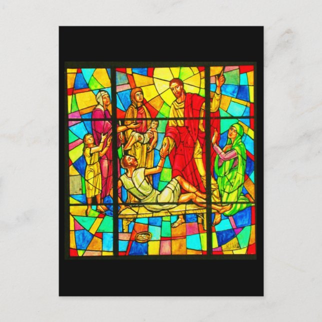 Postkort-Glasmålning-27 Vykort (Framsida)