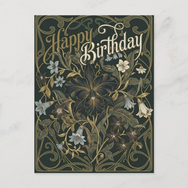 Postkort Grattis på födelsedagen Vykort (Framsida)