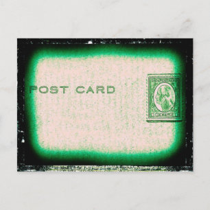 "Postkort" (Grönt) Vykort