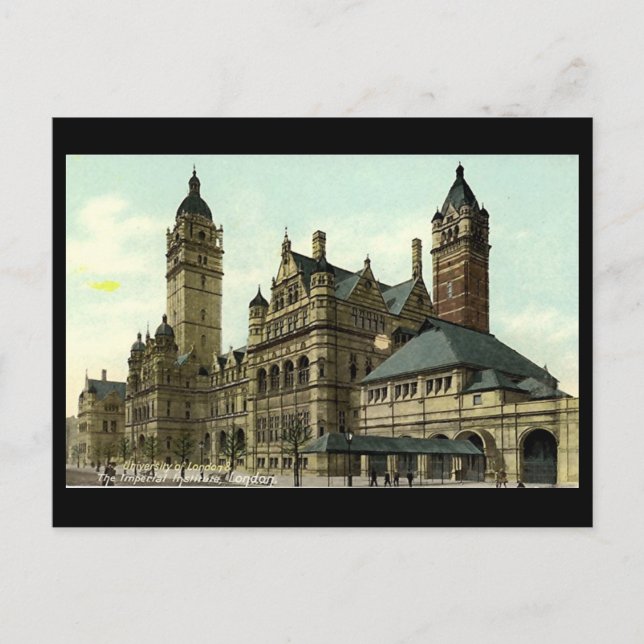 Postkort, Imperial Institute, London Vykort (Framsida)