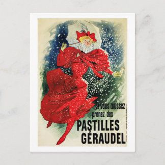 Postkort: Jules Chéret. - Pastilles Geraudel Vykort