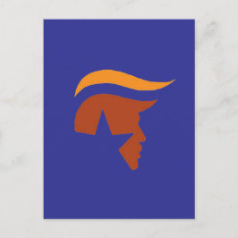 POSTKORT - PATRIOTISK PROFIL VYKORT