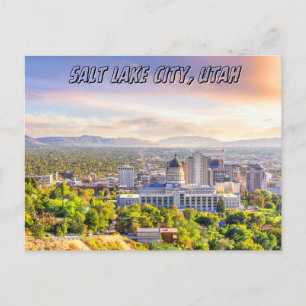 Postkort Salt Sjö City Utah souvenir-resa Vykort