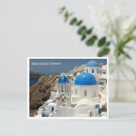 Postkort - Santorini Grekland Helg Vykort