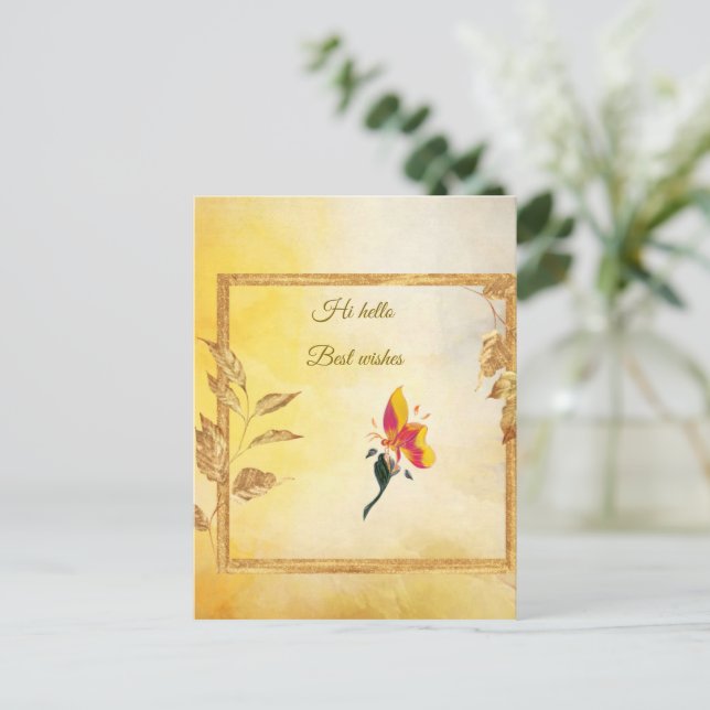 Postkort Vykort (Stående Fram)