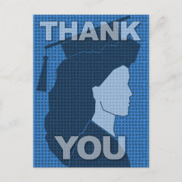 Postkortsgrav för studenten Tack 2 Vykort