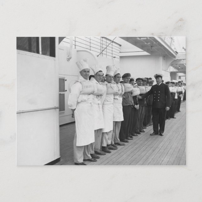 Postkortsinsamlingen RMS Queen Mary Vykort (Framsida)