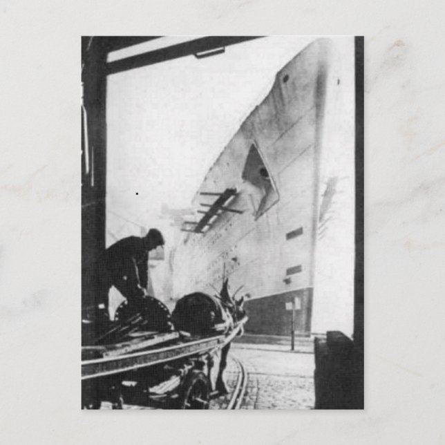 Postkortsinsamlingen RMS Queen Mary Vykort (Framsida)