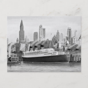 Postkortsinsamlingen RMS Queen Mary Vykort