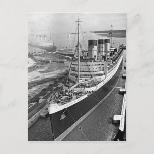 Postkortsinsamlingen RMS Queen Mary Vykort