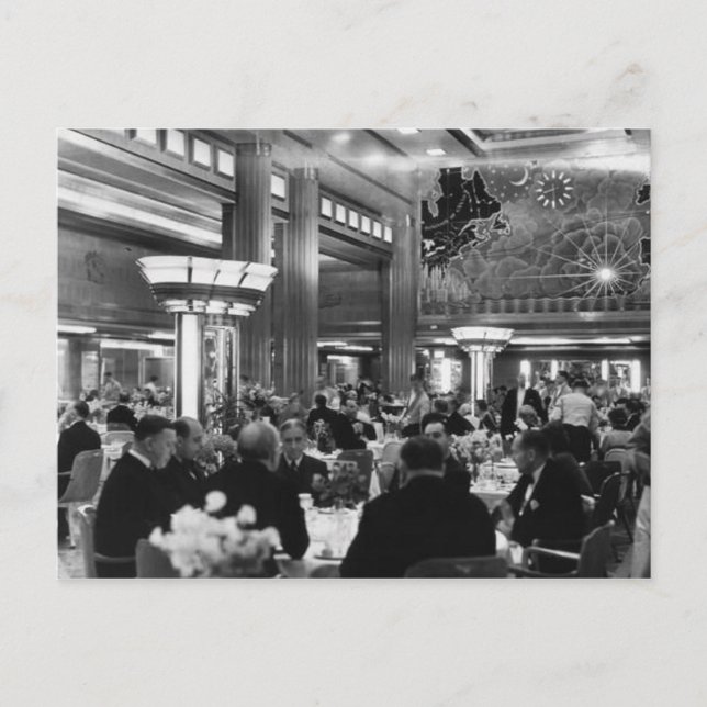 Postkortsinsamlingen RMS Queen Mary Vykort (Framsida)