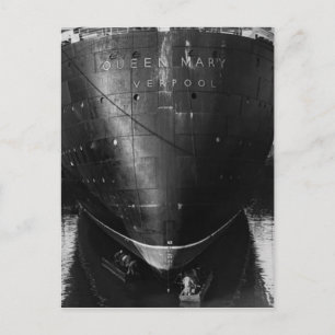 Postkortsinsamlingen RMS Queen Mary Vykort
