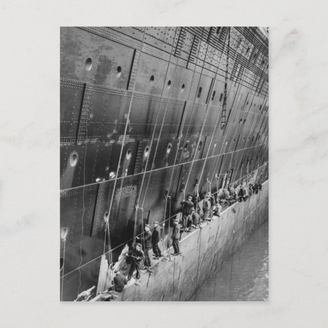 Postkortsinsamlingen RMS Queen Mary Vykort (Framsida)