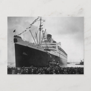 Postkortsinsamlingen RMS Queen Mary Vykort