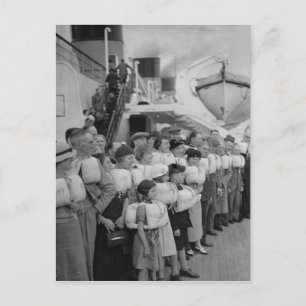 Postkortsinsamlingen RMS Queen Mary Vykort
