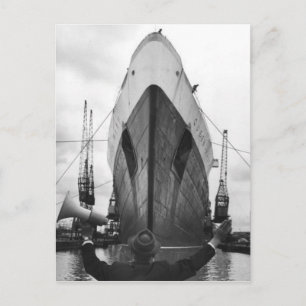 Postkortsinsamlingen RMS Queen Mary Vykort