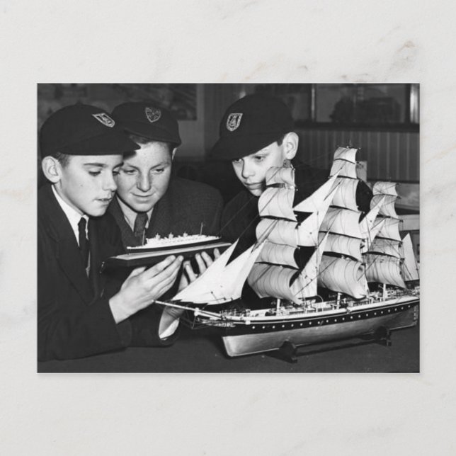 Postkortsinsamlingen RMS Queen Mary Vykort (Framsida)