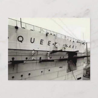 Postkortsinsamlingen RMS Queen Mary Vykort