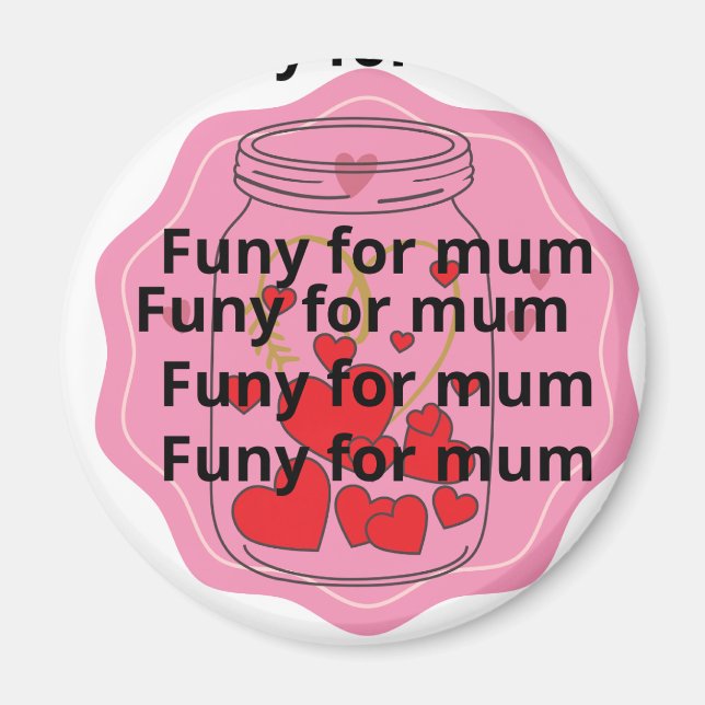 Postkortsstöldfond för mamma magnet (Framsidan)