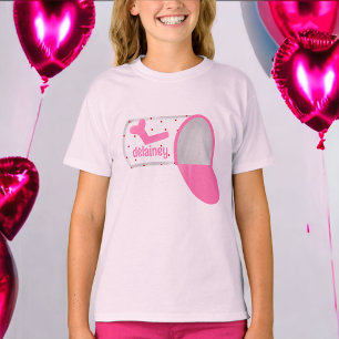 Postlåda Alla hjärtans dag Flicka T-Shirt