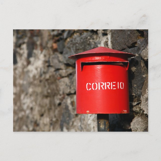 Postlåda för Rustic portuguese Vykort (Framsida)